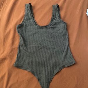 Green bodysuit
